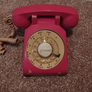 Vintage Pink Western Electric/Bell System Rotary Telephone